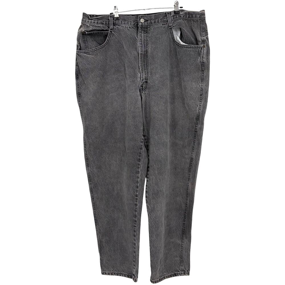 Gitano Vintage Women's 90's Y2K High Waisted Faded Gray Mom Jeans